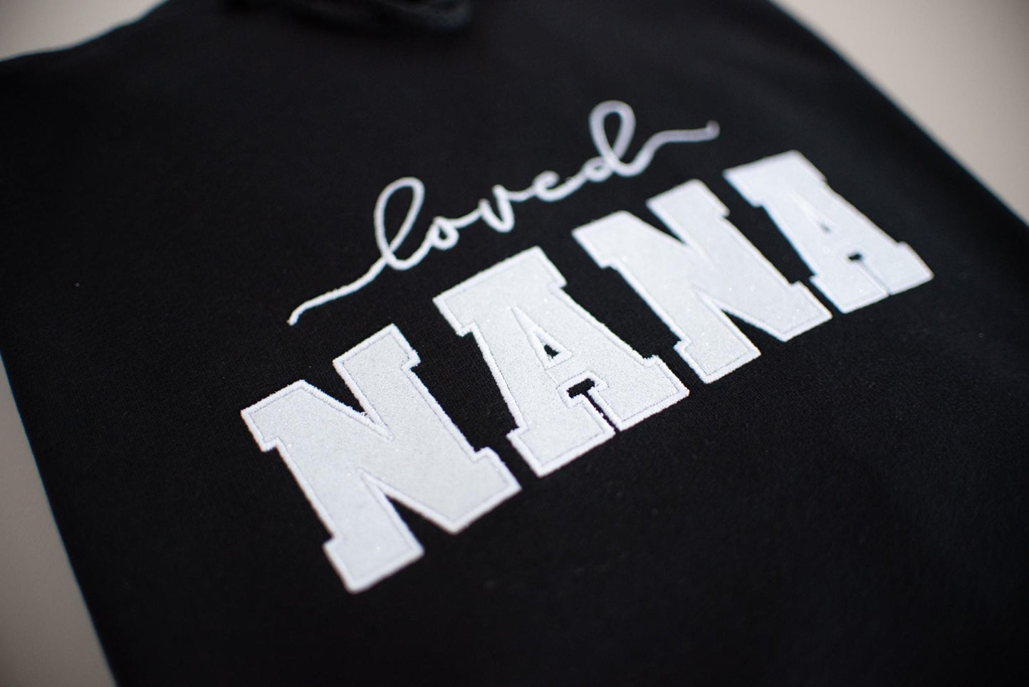Embroidered Mama Sweatshirt: Custom Child's Name Sleeve, New Mom Gift