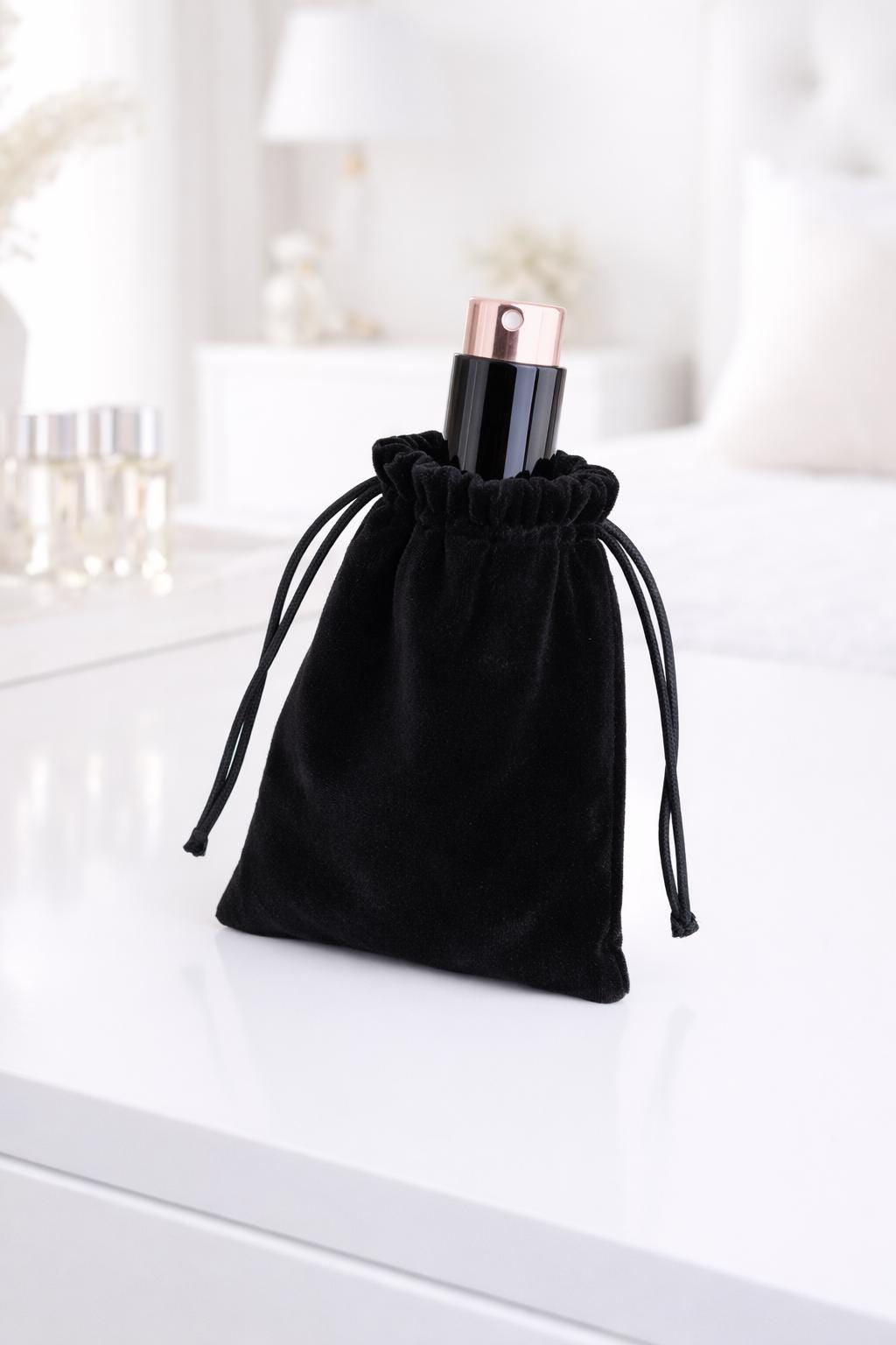 Custom Engraved Perfume Bottle | Refillable Atomizer for Bridesmaids, Travel