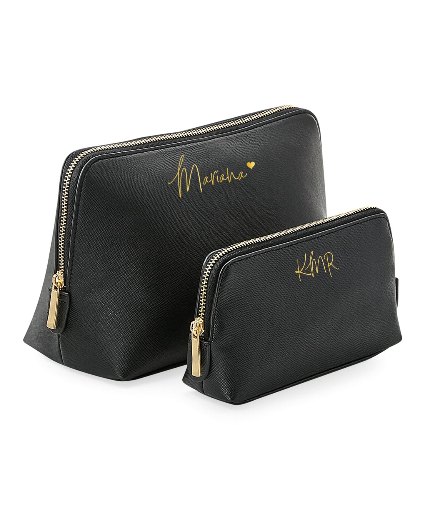Bride gift bag personalised cosmetic bag