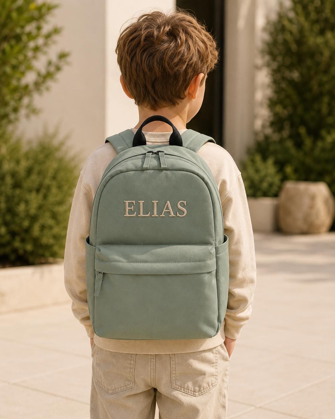 Personalised Kids Backpack | Embroidered School Bag | Nursery Backpack | Kindergarten Bag | Preschool Backpack | Back to School Gift