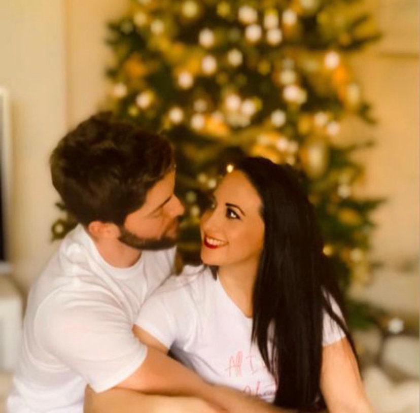 Couples Christmas Pyjamas | Matching Tartan Cotton Set