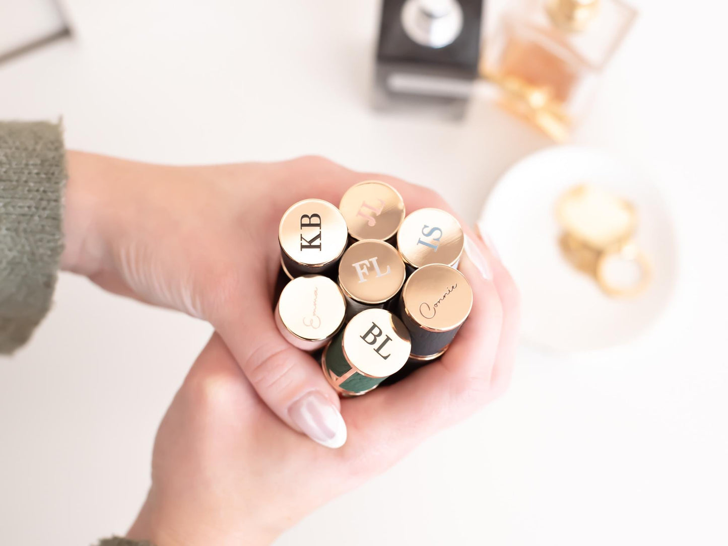Custom Travel Perfume Atomizer, Refillable Bottle, Personalized Gift