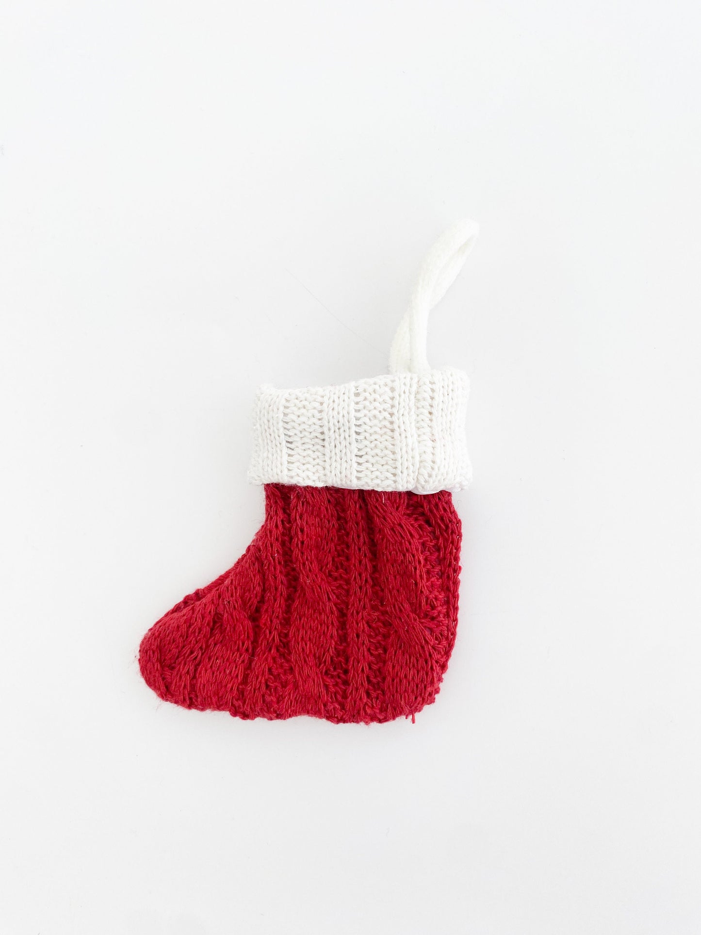 Personalized Christmas Stocking Place Setting: Holiday Table Decor