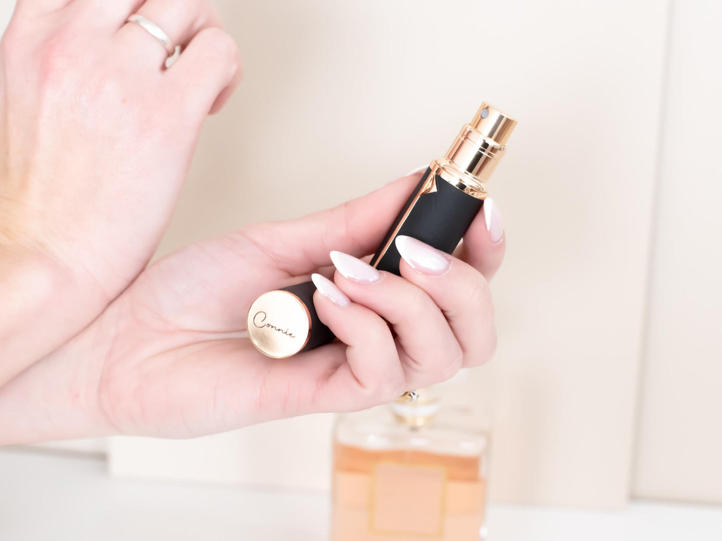 Custom Travel Perfume Atomizer, Refillable Bottle, Personalized Gift