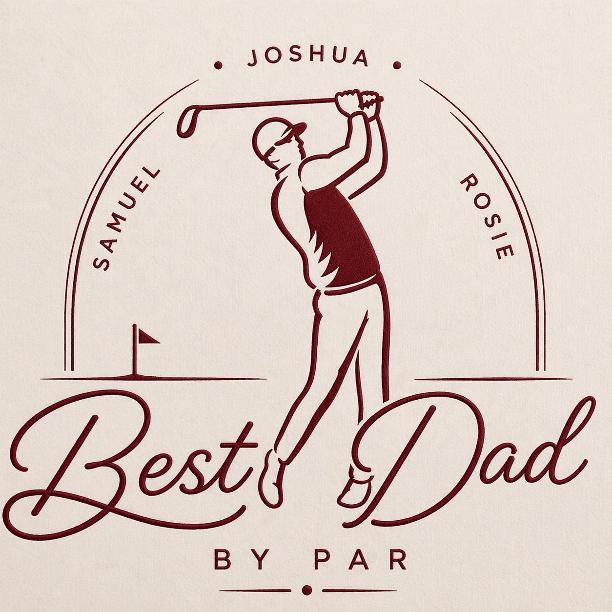 Custom Name Golf Polo Shirt: Personalized Text & Logo Tee, Golf Team Outfit
