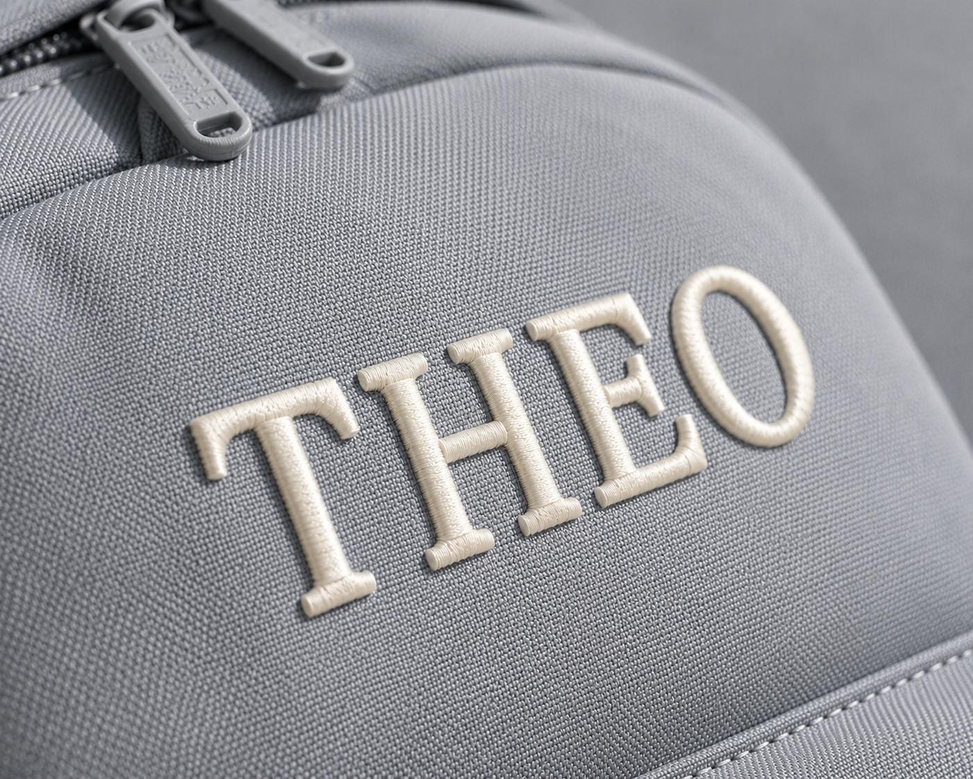 Custom Embroidered Name Backpack: Personalized School Bag for Kids