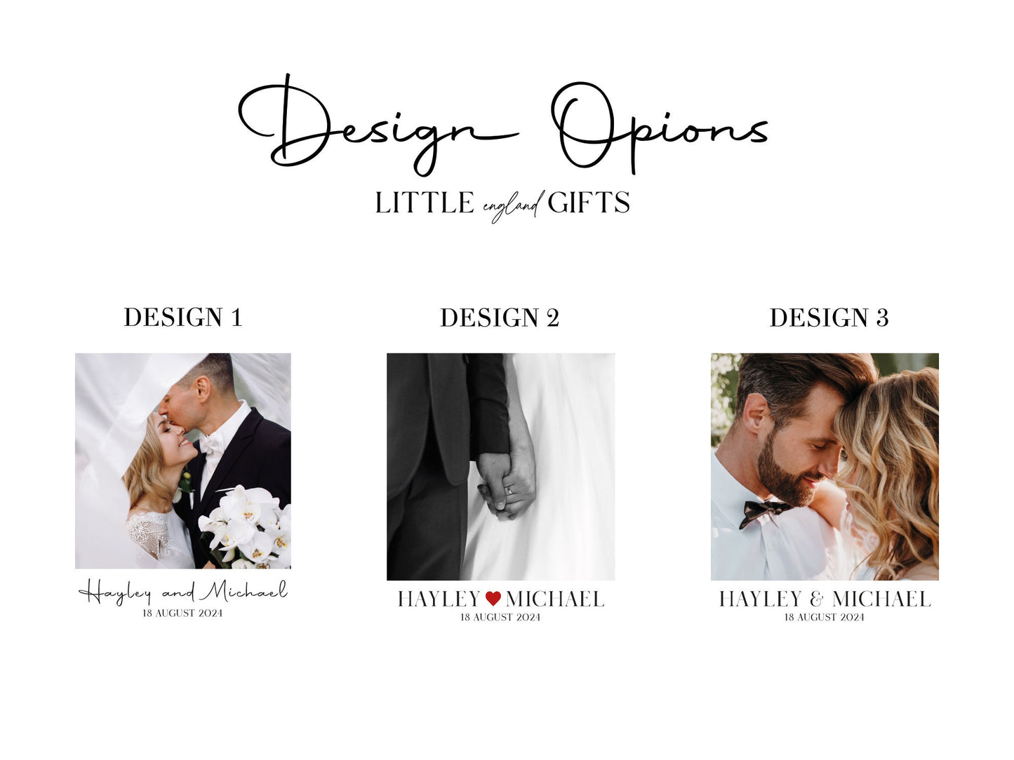 Personalized Wedding Picture Frame, Engraved Anniversary Gift