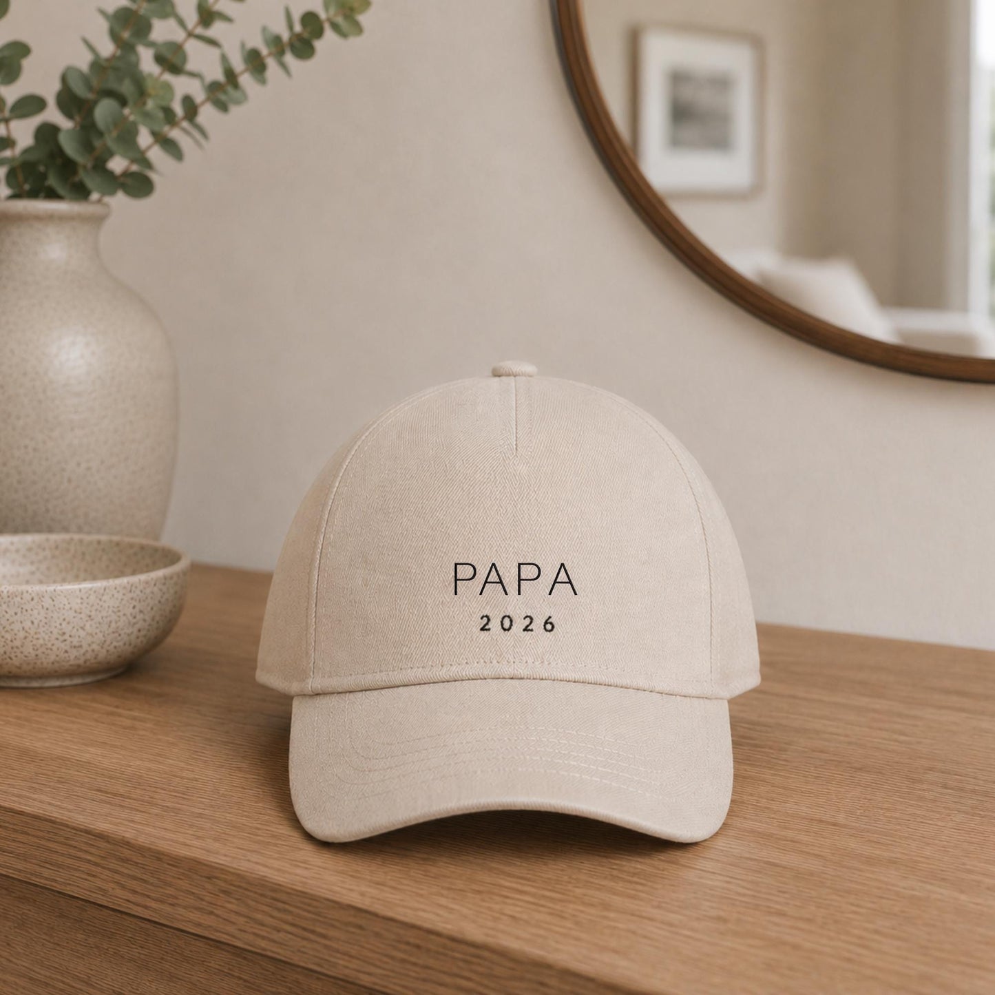 Custom Dad Grandad Baseball Cap – Embroidered Name Year, Father's Day Gift