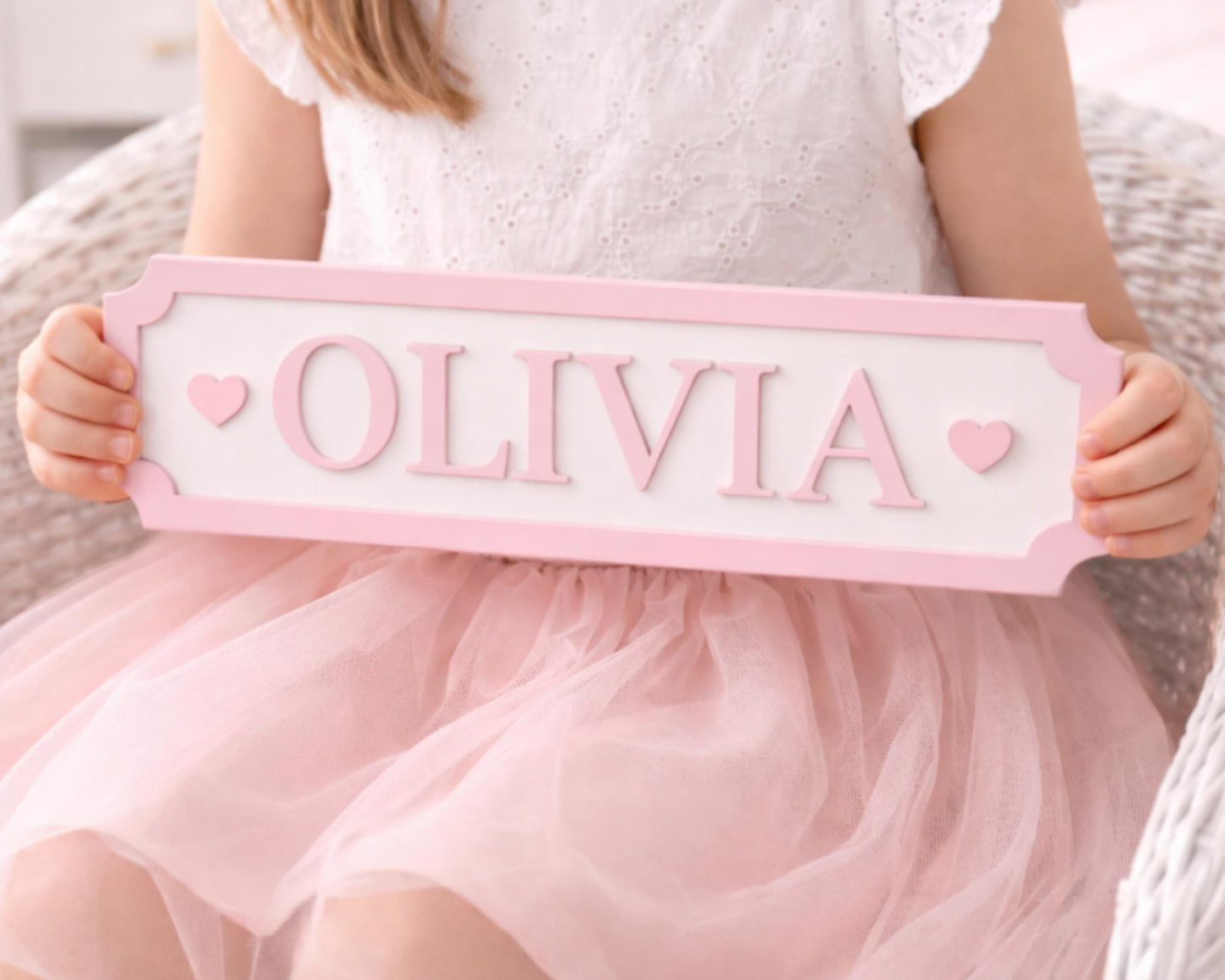 Personalized Wooden Name Sign, Nursery Decor