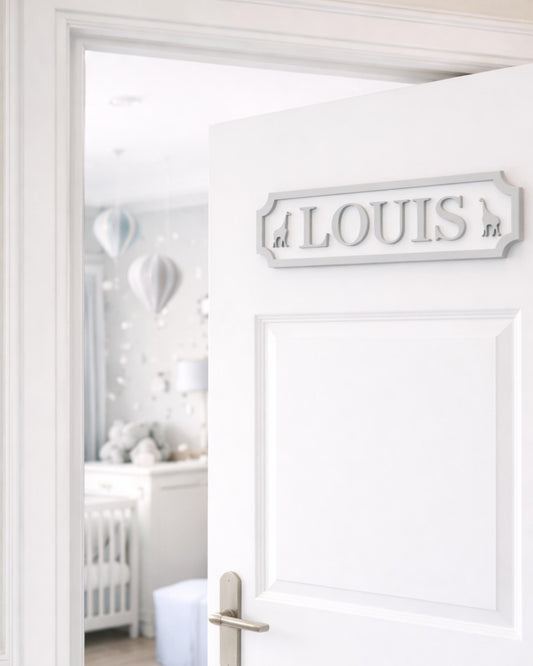Personalized Wooden Name Sign, Nursery Decor