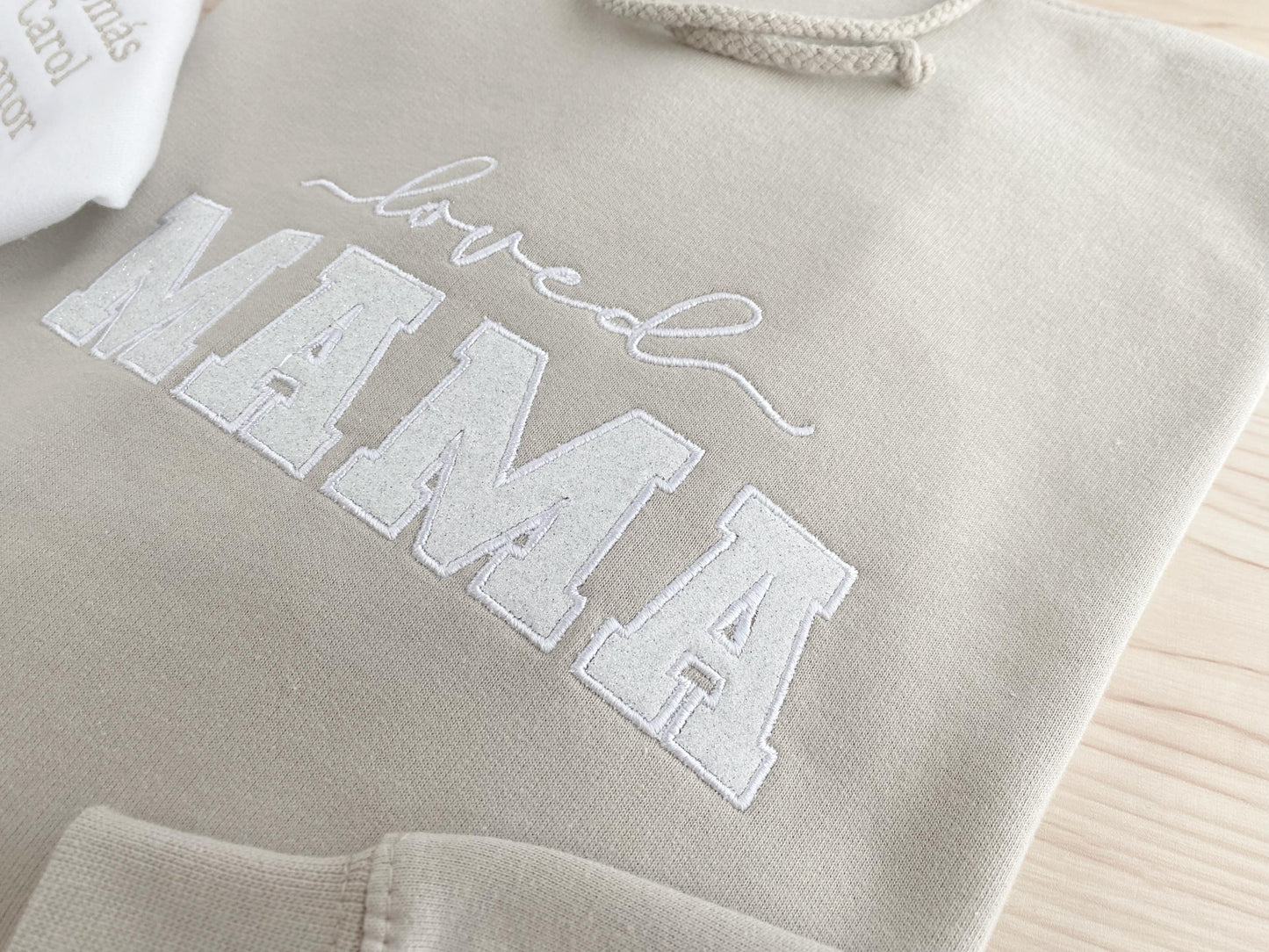Personalized Mama Sweatshirt: Embroidered Nanny Grandma Gift