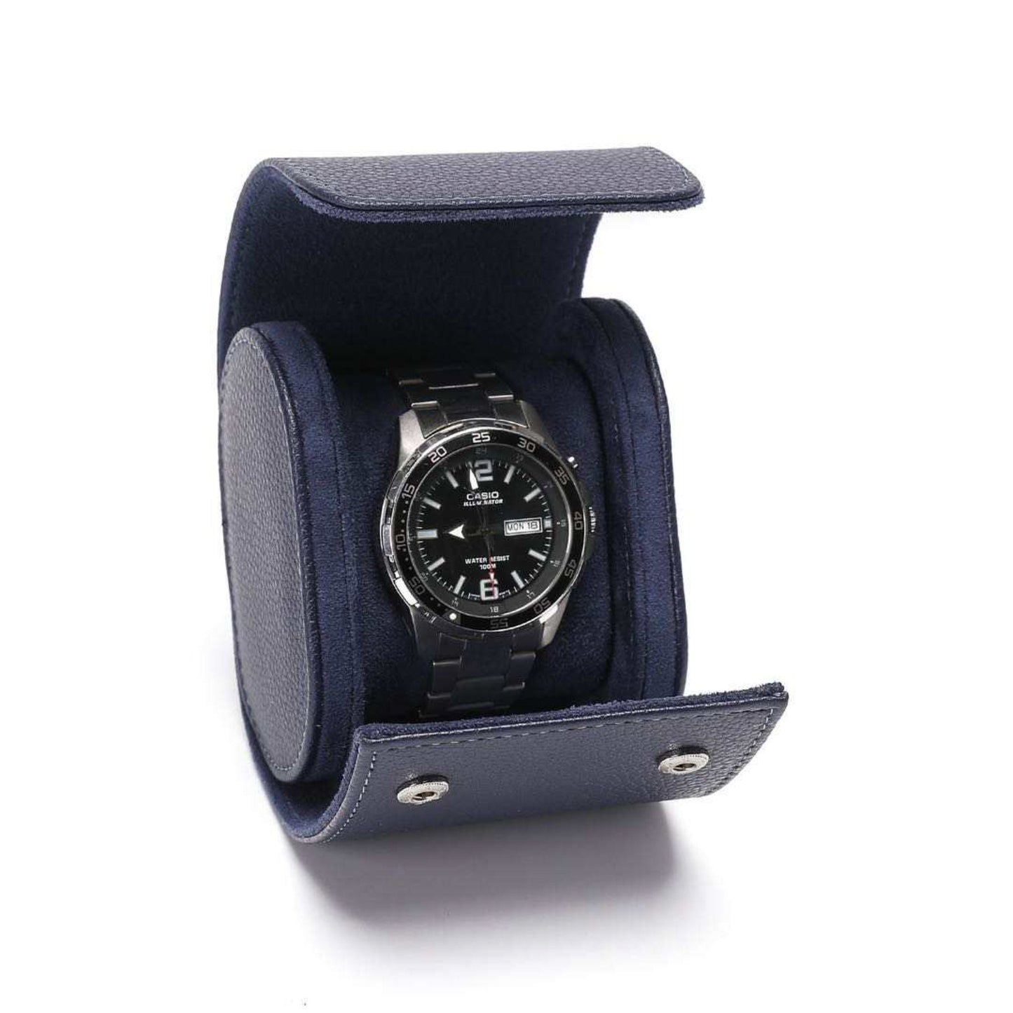 Personalized Leather Watch Box, Custom Father's Day Gift