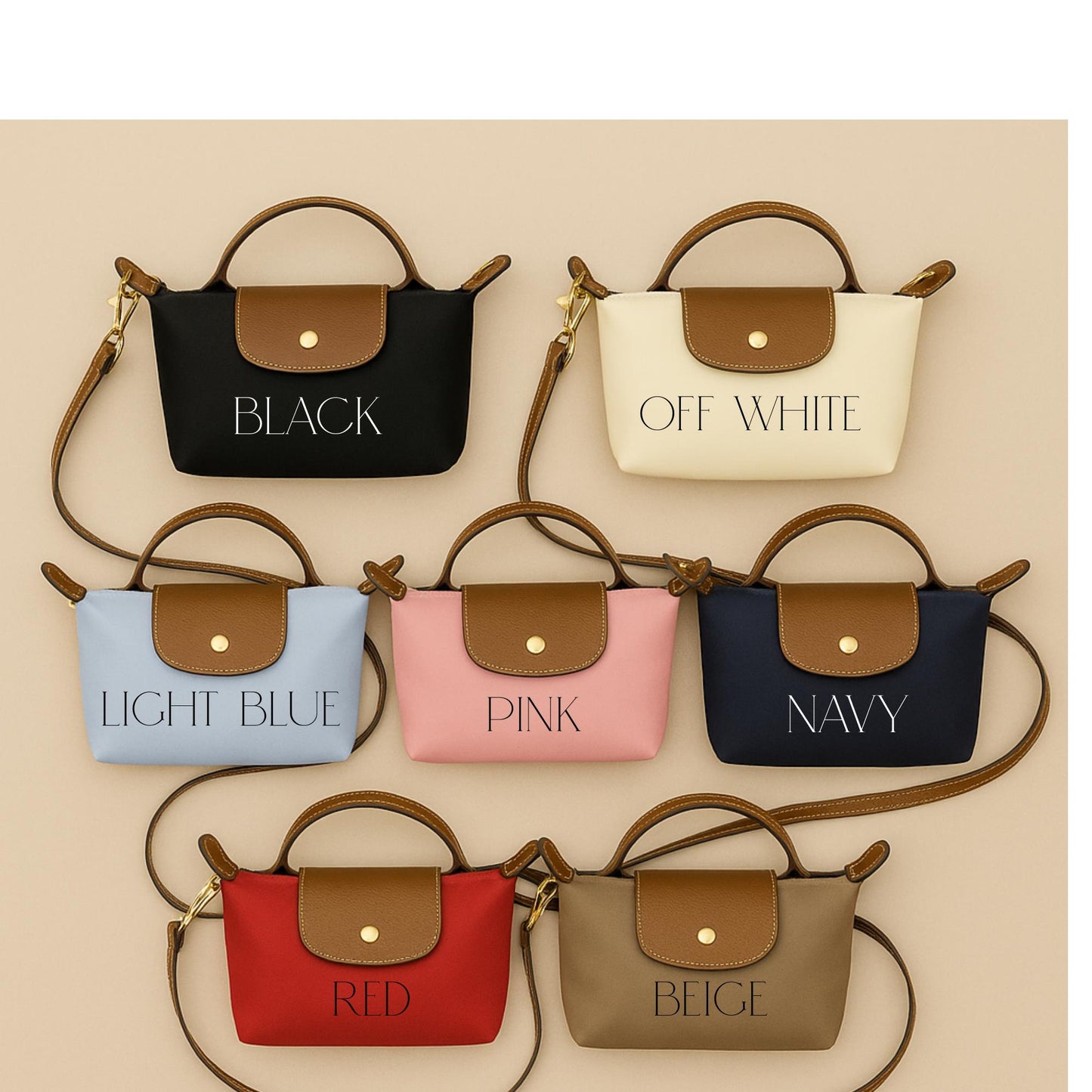 Custom Initials Crossbody Bag – Thoughtful Christmas Gift for Women Teachers