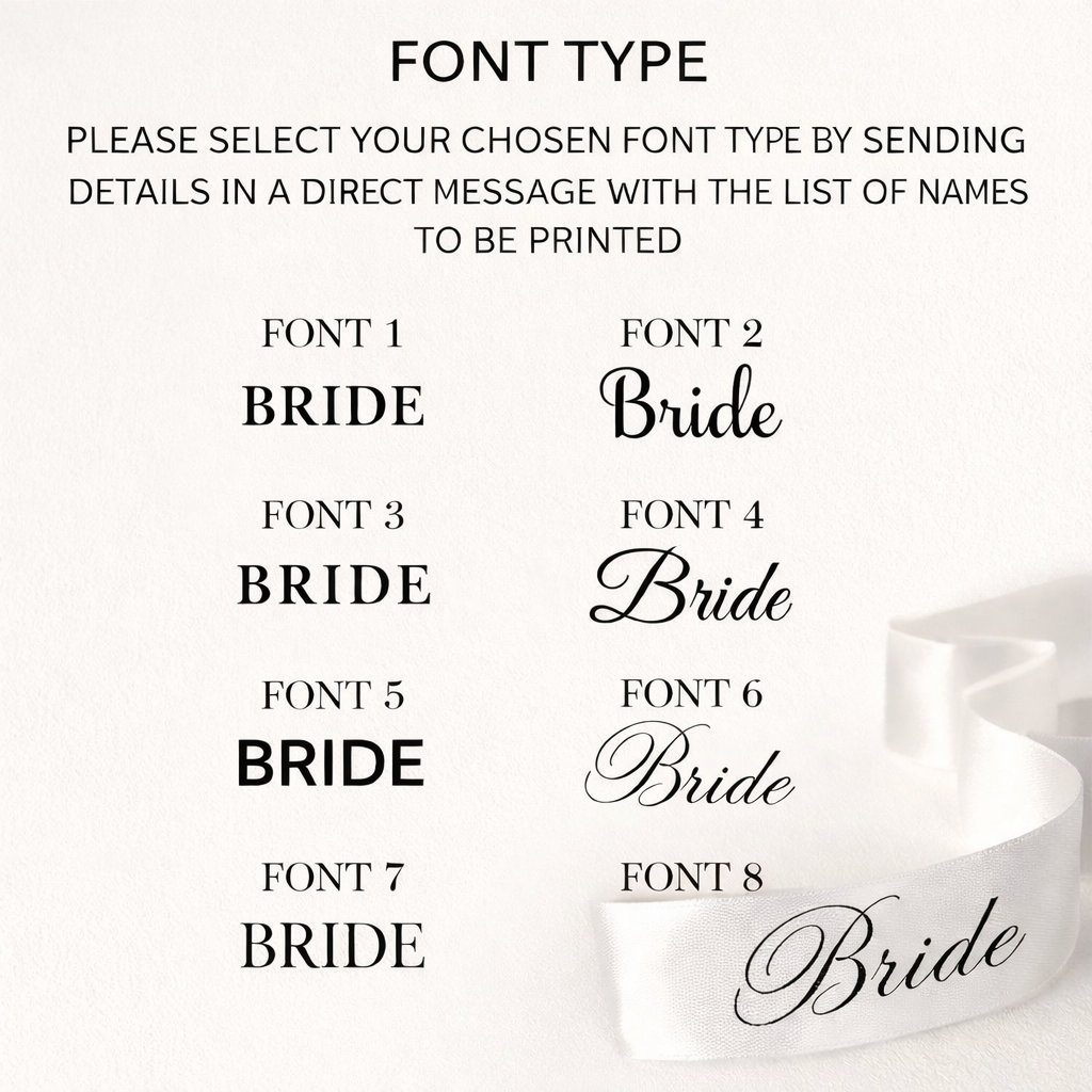 Nœuds en ruban de satin personnalisés – Marque-places de mariage à feuille d'or