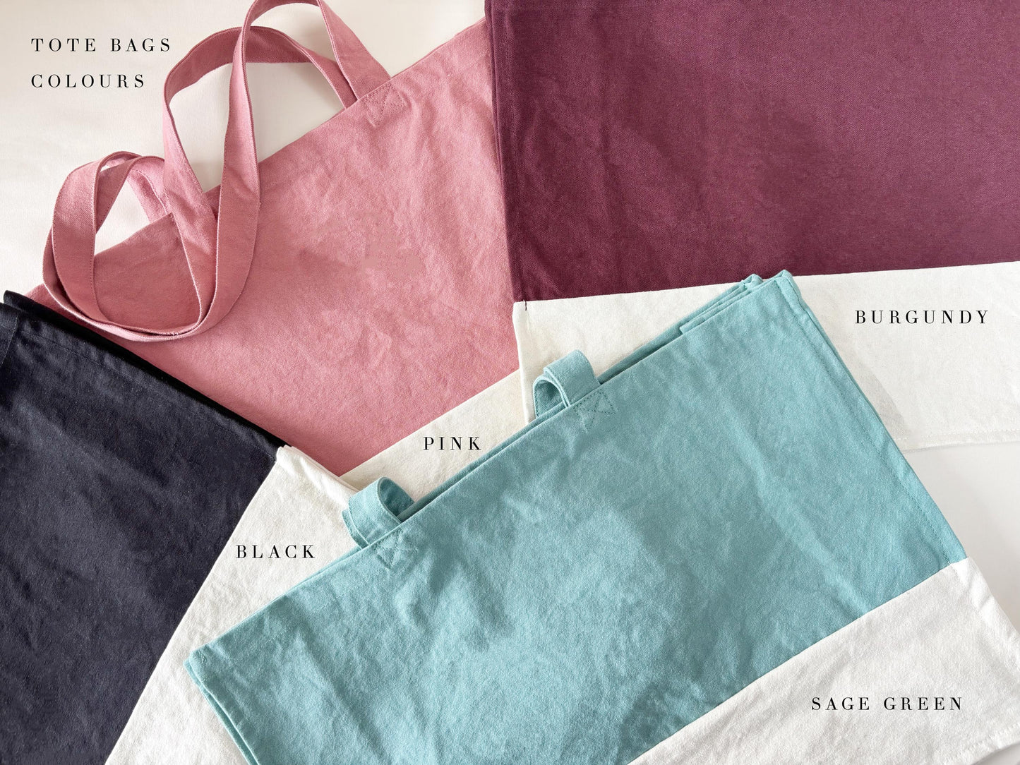 Personalized Grandma Tote Bag: Embroidered Kids' Names, Organic Cotton