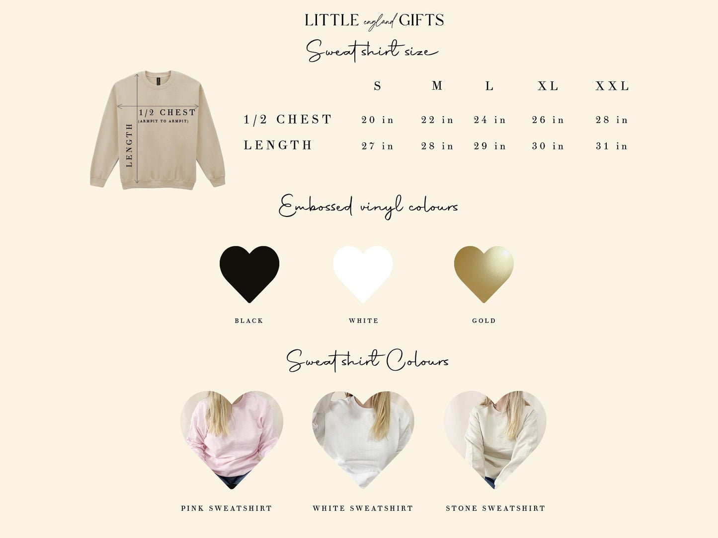 Custom Mrs. Embossed Sweatshirt: Bridal Shower Gift