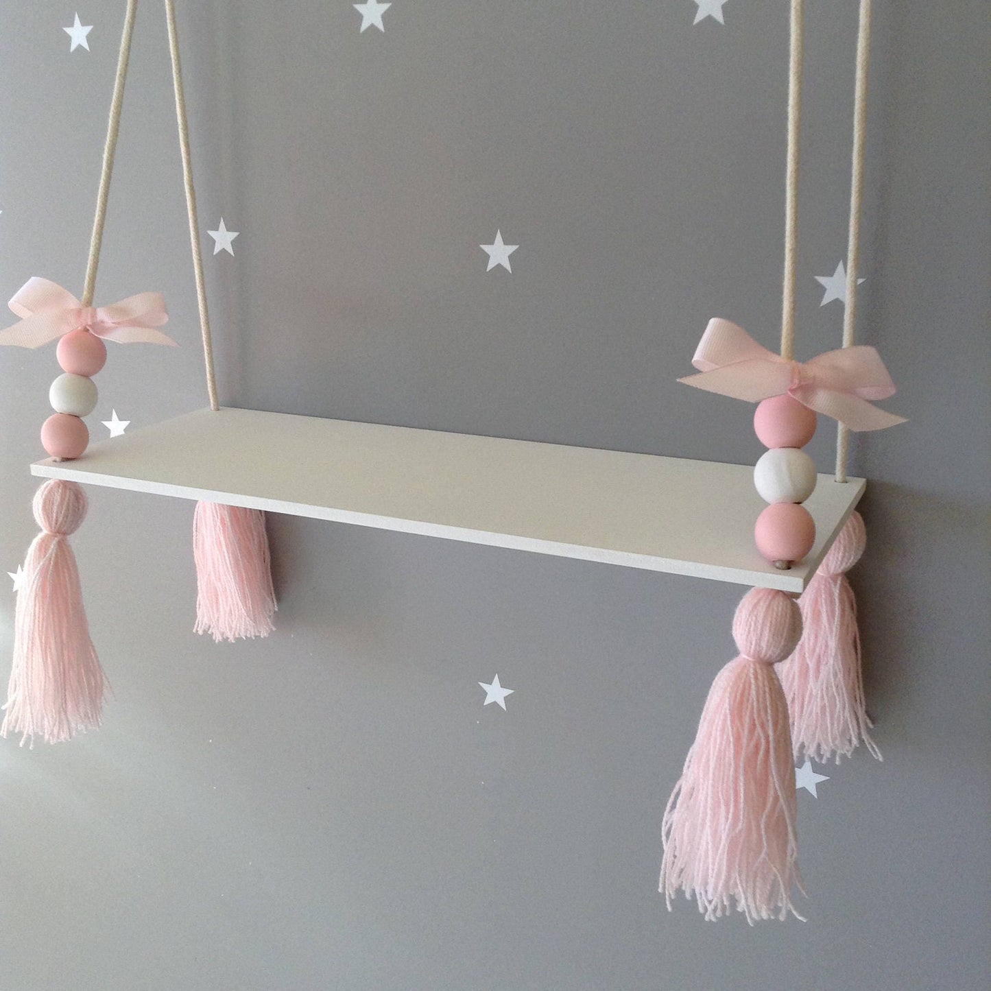 Tassel Hanging Shelf - Nordic Style, Nursery Decor