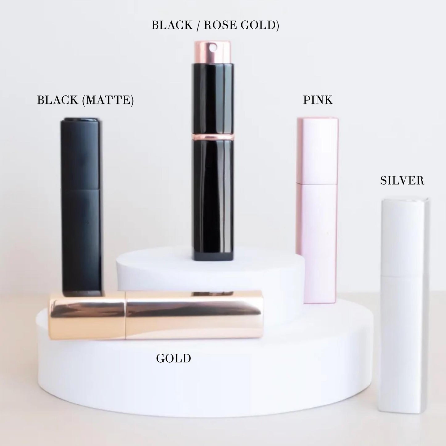 Custom Engraved Perfume Bottle | Refillable Atomizer for Bridesmaids, Travel