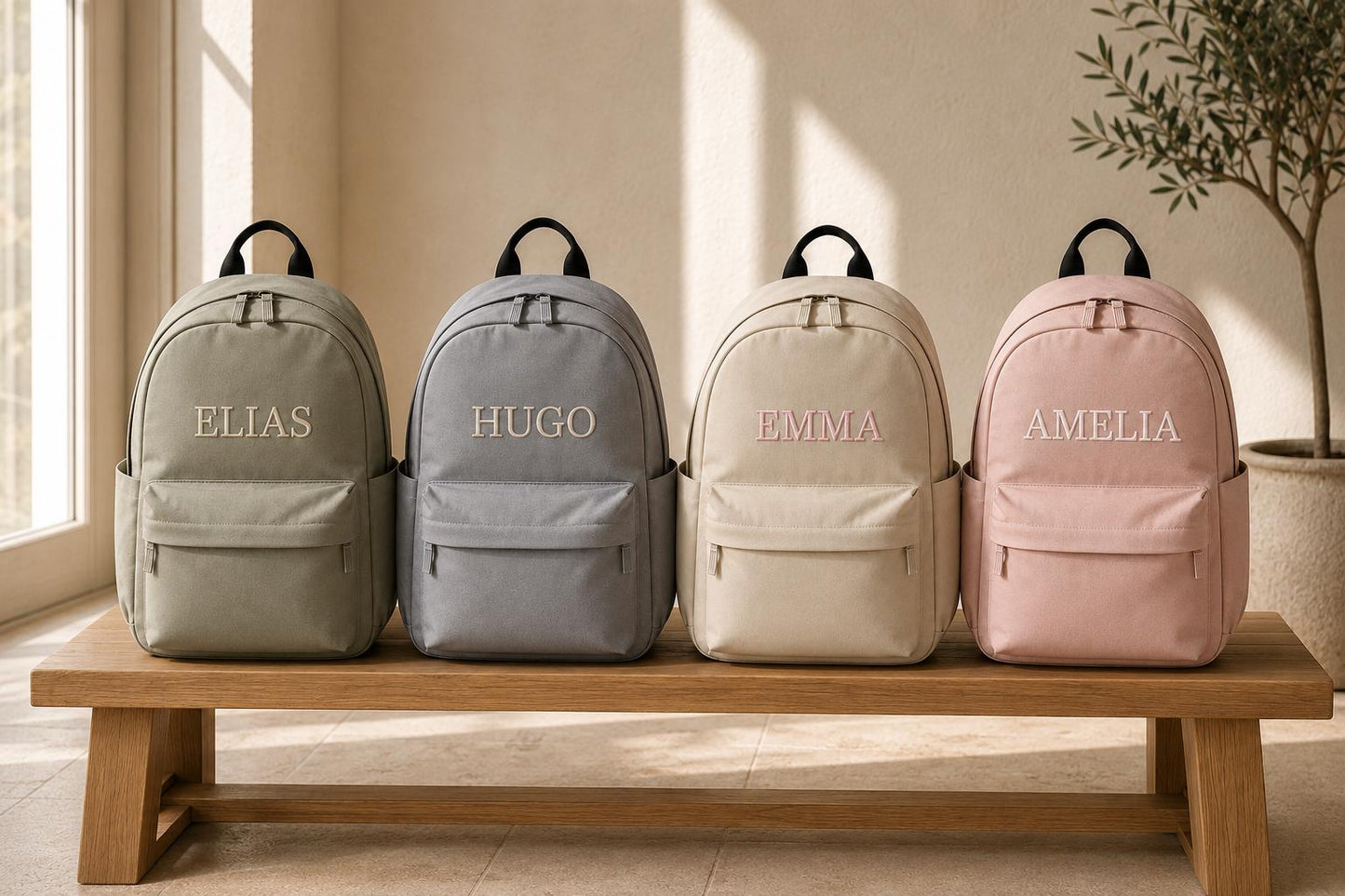Personalised Kids Backpack | Embroidered School Bag | Nursery Backpack | Kindergarten Bag | Preschool Backpack | Back to School Gift