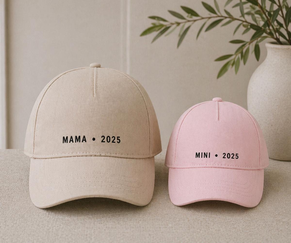 Custom Embroidered Mama Baseball Hat | Mothers Day or Birthday Gift | Personalized Mom Life Accessory