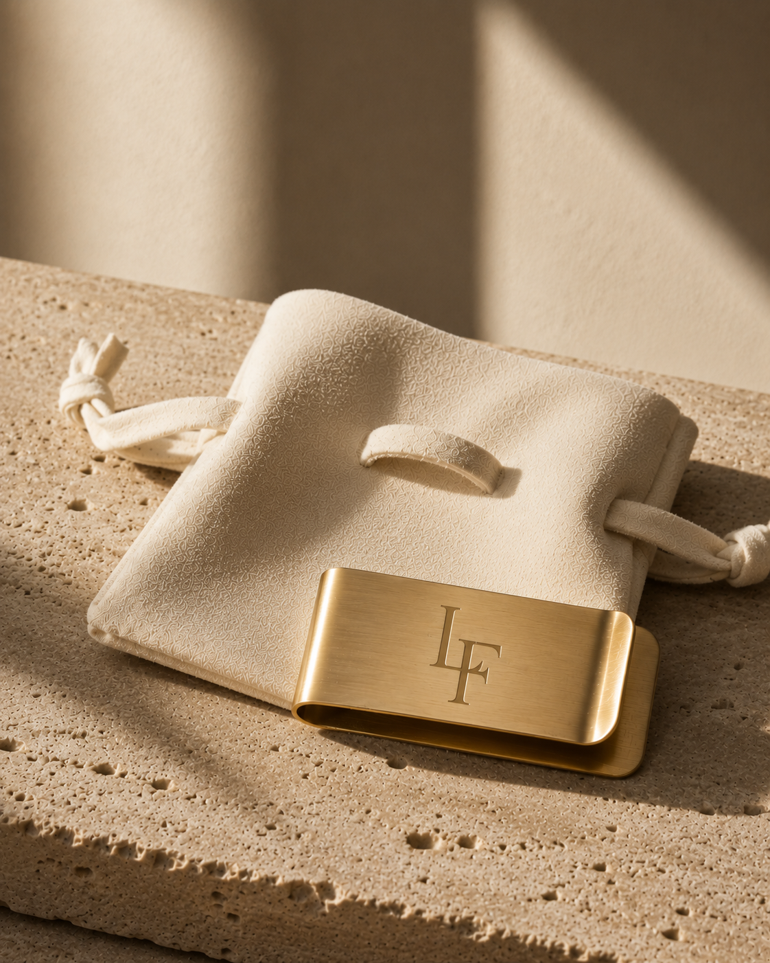 Personalised Engraved Money Clip for Men – Custom Monogram, Initials or Logo | Gift for Him