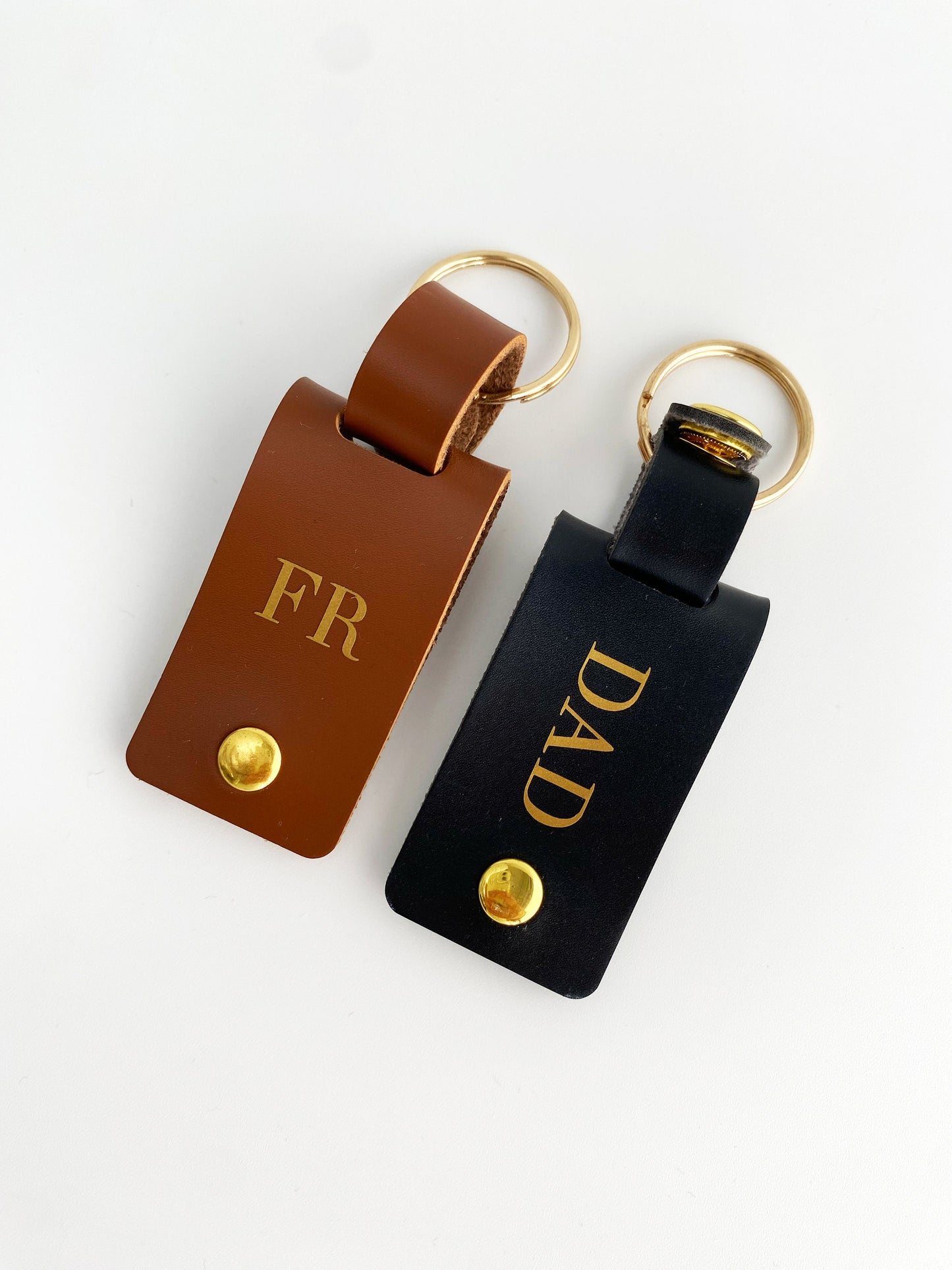 Engraved Faux Leather Wallet Set: Personalized Photo Card & Keyring